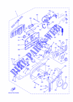 CAJA DE CONTROL REMOTO para Yamaha F9.9J Electric Starter, Remote control, Manual Tilt, Shaft 20